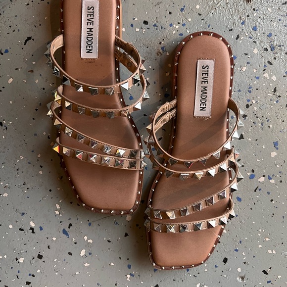 Steve Madden rockstud sandals - Picture 3 of 9